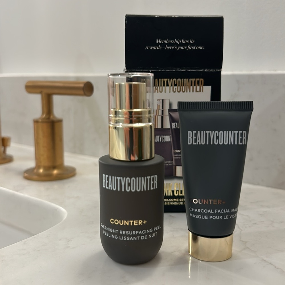 Beautycounter Think Clean Face Purifying Set - Peel & Mask